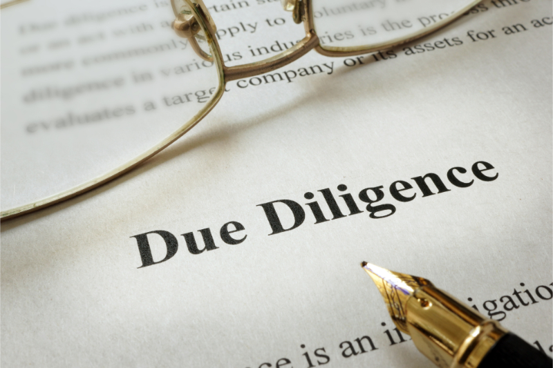 Due diligence book phrase
